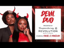 Devil Duo by Rache Makoni & Kam Eilian - Halloween Makeup