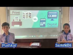 Debate on Print Media Vs Digital Media