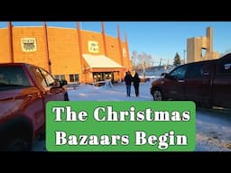 Christmas Bazaars are Here! | Fairbanks, Alaska | Alaskan Bears Vlogs