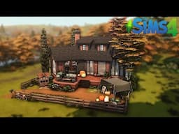 COZY AUTUMN COTTAGE || The Sims 4 Animated Stop Motion