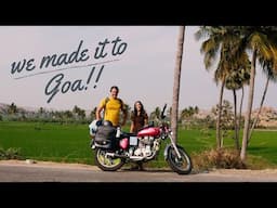 Our INDIAN BIKE TOUR takes us into GOA!!