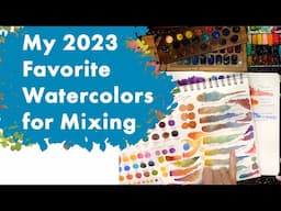 Exploring Watercolor Mixes for Limited Palette