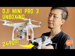 DJI Mini Pro 3 UNBOXING (It's my 3rd DJI! Why I bought another one!?)