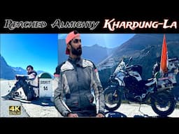 Finally “Khardungla Pass” चढ़ गये | Leh To Hunder ( Nubra Valley ) | Double Hump Camel In Ladakh