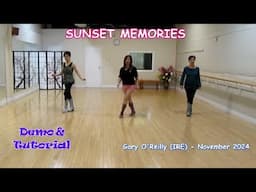 Sunset Memories - Line Dance (Dance & Teach) | Gary O'Reilly  | Regina Cheung