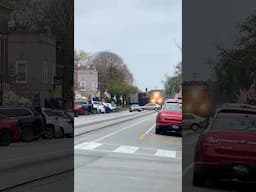 Car Cuts In Front Of Train, Street Running Train , JawTooth shorts