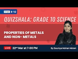 Metals and Non- Metals | Class 10 Science