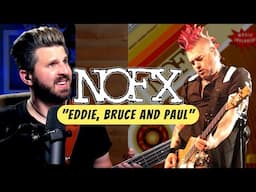 Bass Teacher REACTS to "Eddie, Bruce and Paul" - MIGHT be my new favorite NOFX song!