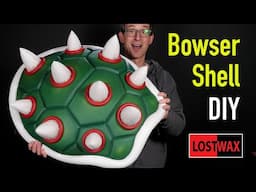 DIY Bowser Shell Costume Template and Tutorial.