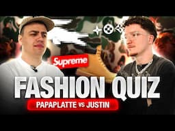 Papaplatte vs Justin! FASHION QUIZ 👕⁉️