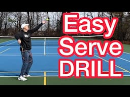 Double Your Serve CONSISTENCY With This Easy Hack (Tennis Drill Explained)