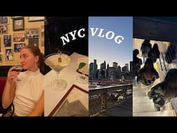 NYC VLOG - restaurants, going out & exploring the city