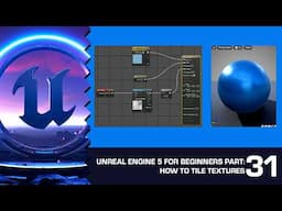 How to Tile Textures in UE5: Unreal Engine 5 for Beginners #31