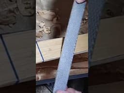 Round a Bow stave by hand