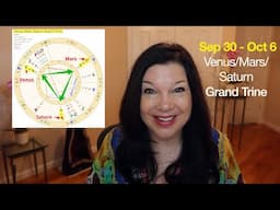 GRAND TRINE with Venus/Mars/Saturn [Sep 30 - Oct 6] Astrology Numerology Forecast