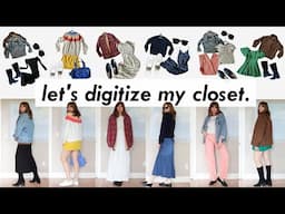 Cataloging my Colorful, Minimalist Wardrobe 👖📲  17 New Outfits UNLOCKED