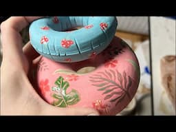 Throw A Donut With Me (Ceramic Inner tube/Donut Tutorial)