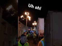 Hatherleigh Carnival Tar Barrel Burning ️‍🔥🛢️🔥