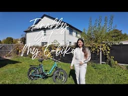 Finally Got My E-bike | My Foldable E-Bike In Canada | Canada Vlogs