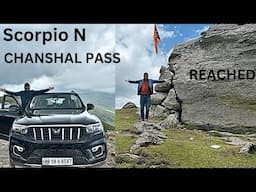 Scorpio N real test Chanshal Pass 15000 feet drive(USA)