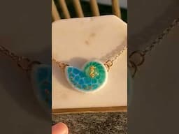 Handmade seashell necklace