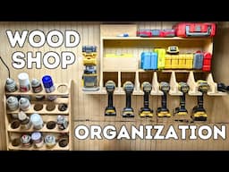 The Easy CNC Drill Station Woodshop Organizer