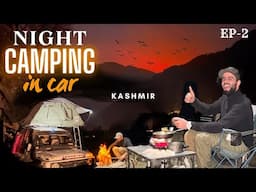 Night Camping In Car Rooftop In Kashmir || Life In Autumn || Episode 2 || The Umar