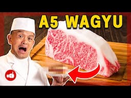 The BEST Japanese A5 WAGYU Beef at home | Gyukatsu Recipe