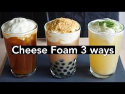 Cheese Foam Recipe for Cheese Tea Boba