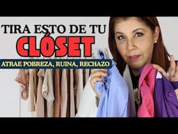 Tira Está Ropa del CLOSET de TU CASA ¡Antes de 2025! ATRAEN POBREZA, RUINA y MISERIA (Minimalismo)