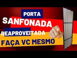 Porta sanfonada dando problema? veja como reaproveitar!