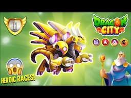 Dragon City - High Cybervolt Dragon, A brand new HEROIC RACE [EXCLUSIVE DRAGON] 😱