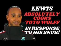 LEWIS HAMILTON DESTROYS TOTO AND HIS LUDICROUS “SHELF-LIFE” COMMENTS IN A RECENT INTERVIEW! 🔥