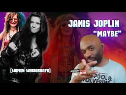 HipHop Fan Reacts | Janis Joplin | Maybe | *WOMEN Wednesday*