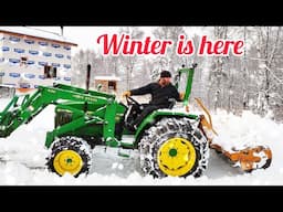 HUGE Alaska Snowstorm Hits Our Homestead