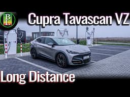 Driving 670 km (416 miles) in the Cupra Tavascan VZ