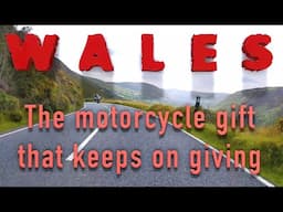 Dave and Andy at the Motorcycle Gift that Keeps on Giving - Wales