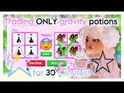 ✧˖° Trading ONLY anti-gravity potions for 30 MINS! ✨ |  Adopt me | 🎀 ItsSahara♡ ༘*.ﾟ