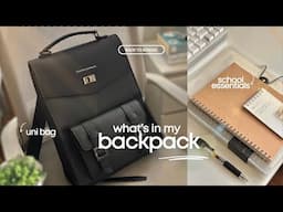 what's in my backpack (2024) | back to school essentials & stationery