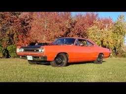 1969 ½ Dodge Super Bee A12 440 Six Pack 4 Speed in Orange & Ride on My Car Story with Lou Costabile