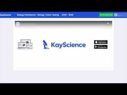 KayScience Online Live Tuition For Schools