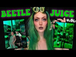 vlog: BEETLEJUICE BEETLEJUICE MOVIE PREMIERE 🪲