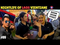 NIGHTLIFE OF LAOS 🇱🇦 Vientiane City | Local Market and Crowd | Friendly people of Laos