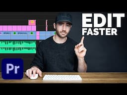 EDIT FASTER! How To Edit A YOUTUBE VIDEO In PREMIERE PRO (start to finish)