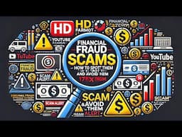 Financial fraud scams: how to spot them and avoid them! Stocks , Credit Card, Share Market Scams!