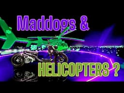 Ride Your Maddog to Work Day.  A look inside my Medical Helicopter Pilot Job