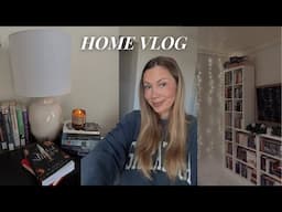 HOME VLOG🏡  cozy days in my life, slow sunday at home, lots of hobbies & holiday vibes!!