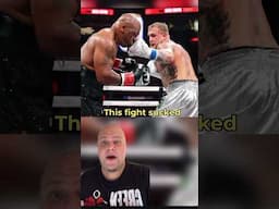 Jake Paul vs Mike Tyson SUCKED!