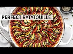 PERFECT RATATOUILLE | A Super Tasty Vegetarian Recipe!