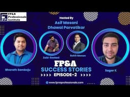 FP&A Success Story Episode 2 || FP&A Professionals Institute ||